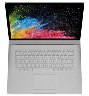 فروش نقدي و اقساطی لپ تاپ 15 اینچی مایکروسافت مدل Surface Book 2- C